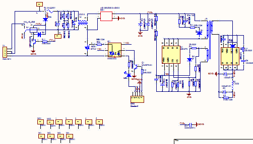 220v转12v2a开关电源设计方案原理图pcb图acdc电源板电路图资料