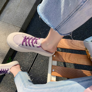 可踩后跟女鞋厚底