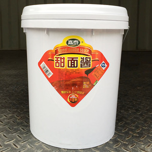 重庆嘉泰甜面酱桶装20kg 重庆小面酸辣粉炸酱卤肉卷烤鸭配料
