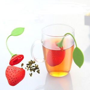创意硅胶草莓茶叶包泡茶器 茶包茶漏 茶叶过滤器滤茶器茶隔环保