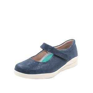 mileno/米莲诺牛皮平底女单鞋休闲健康舒适妈妈鞋mf181120