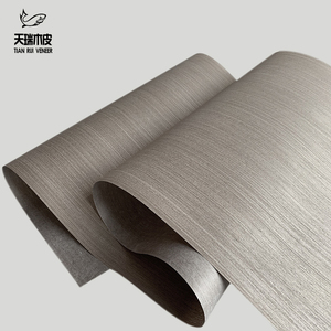 科技银胡桃直纹木皮 家装流行色 超宽科技木皮 银胡桃木皮 贴皮