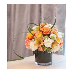 00千禧视觉婚纱淘宝鲜花讲台花会议宴会方缸桌花四方杯花签到台花