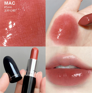 现货mac/魅可新品水漾唇膏滋润口红543/544/508/555/549/540/665