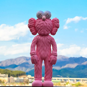 mand kaws x 芝麻街bff公仔 时尚潮流摆件模型玩具限量手办玩偶