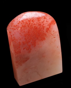 000人付款淘宝寿山石印章 巧色芙蓉桃花冻石 狮子印章书法名章  裕和