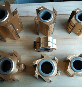 木工平口刀四面刨刀 成型合金铣刀立轴铣刀 平口直刀 立轴修边刀