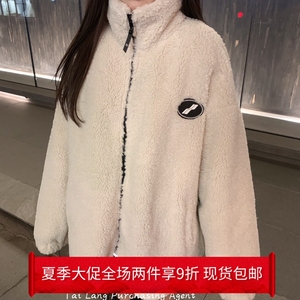 官网现货代购we11done羊羔毛外套welldone保暖毛绒棉衣羔羊绒外套