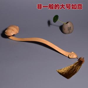 黄杨木如意木雕