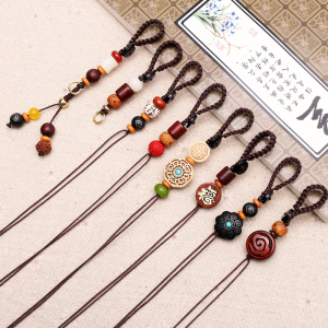 手工编织绳钥匙扣半成品