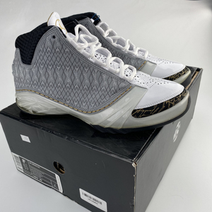 jordan23 white stealth 灰色aj23 og蓝运动高帮篮球鞋318376-102