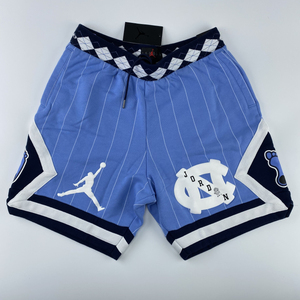 现货jordan 乔丹ncaau nc北卡大学北卡蓝运动男士休闲宽松短裤