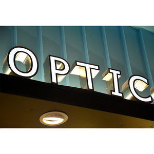 不锈钢边发光字