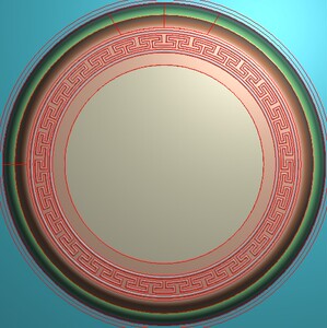 圆形底座木雕图 精雕图 浮雕图 灰度图 电脑雕刻 jdp紫光檀圆底座