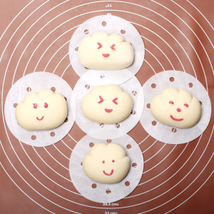 五官表情卡通包子馒头模具蜜蜂蝴蝶结手鼻子小花面食商用2人付款12