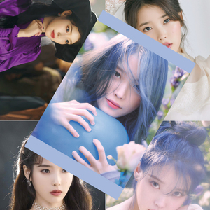 李知恩iu海报 德鲁纳酒店全新周边同款明信片卡贴高清壁纸8张