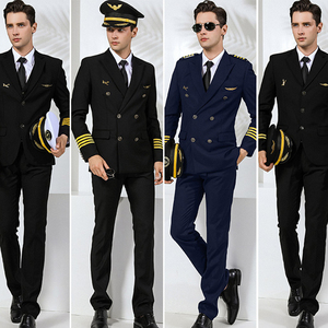 航空机长西服套装国航飞行员空少制服男冬季保安主管修身工作制服