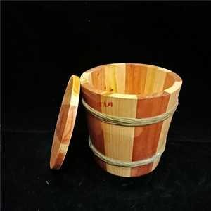 藏族特色糌粑盒 牛奶木桶 糌粑桶 奶渣酥油桶 酸奶桶