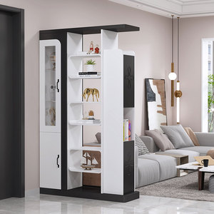 玄关柜鞋柜一体放钥匙入户沙发边柜子酒柜现代简约隔断屏风储物柜