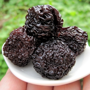 买3送1神农架圆形紫晶黑枣500克香甜软糯农家自晒制零食乌枣茶枣