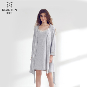 【焕新价】蝶安芬代言人景甜同款氧护系列女士吊带裙睡袍家居服套