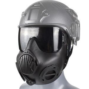 战术防护面具户外骑行水弹彩弹面罩M50海豹突击队真人CS军迷护脸