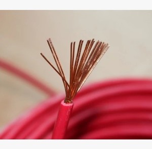 电线电缆国标铜芯1.5平方BVR单塑多股广东名牌广州珠江环市(1米)