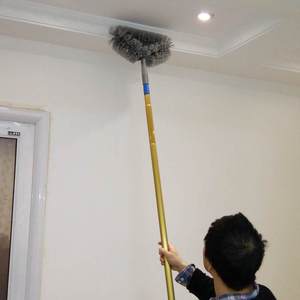 加长除尘刷大扫除灰工具天花板扫把房屋顶高处卫生清洁掸打蜘蛛网