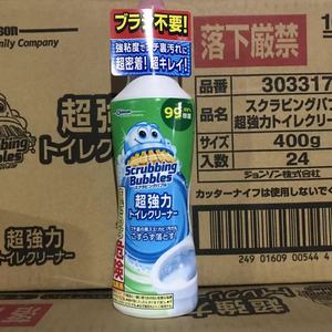日本进口JOHNSON/庄臣马桶洁厕液厕所除菌除垢清洁剂去异味400g