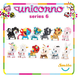 tokidoki 独角兽6代系列 盲盒 确认款 月亮 樱花