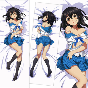 噬血狂袭姬柊雪菜等身抱枕动漫周边二次元煌坂纱矢华抱枕全身定制