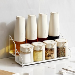 调料罐厨房家用调料盒组合套装盐罐味精酱油醋收纳盒油壶调味瓶罐