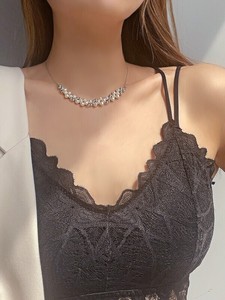 甲状腺术后遮挡珍珠项链女ins时尚可调节锁骨链小众设计气质饰品