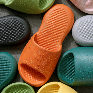 泡沫软厚底鞋女