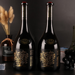 法国进口红酒莫纳伯爵伊登庄园珍藏老藤干红葡萄酒15度aop赤霞珠