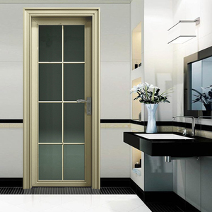 坚泰 铝合金门卫生间门厕所门家用洗手间门现代简约玻璃门 丰字格