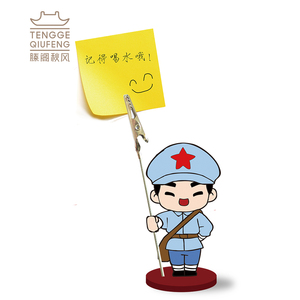 滕阁秋风 小红军/便签夹 照片夹/红色旅游文创/星火燎原设计定制