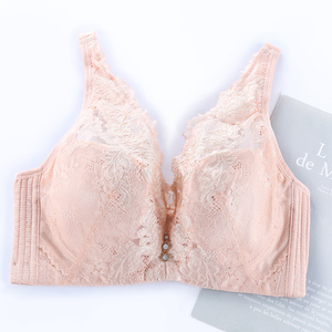 慕安娜文胸无钢圈中薄四扣收副乳b厚c薄聚拢调整内衣j19133人付款206