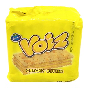 临期 泰国进口VOIZ奶油味巧克力味夹心饼干126克独立包装美味零食