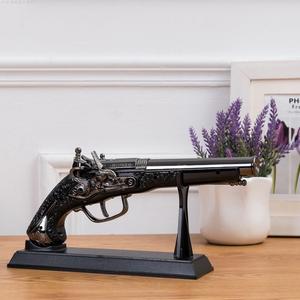 工艺品摆件枪轻奢复古火铳燧发枪高级感装饰品小众桌面模型电视柜