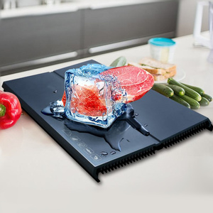 智塔解冻板快速解冻神器急速创意家用厨房极速海鲜牛排肉类化肉盘