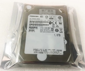 Toshiba/东芝 AL15SEB18EQ 1.8T 10K SAS 2.5寸 12GB 服务器硬盘