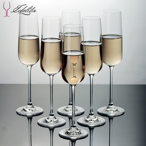 意德丽塔 水晶玻璃法式香槟酒杯 高脚杯气泡葡萄酒杯酒具套装家用