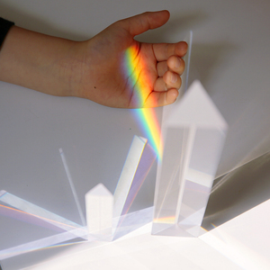 80885人付款天猫三棱镜彩虹拍照光学玻璃摄影道具七彩七色光万花筒