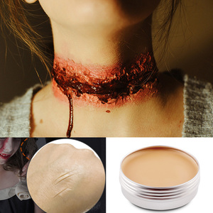 影视特效化妆肤蜡 垫鼻子塑型修补遮盖疤痕伤疤伤口制作万圣节cos