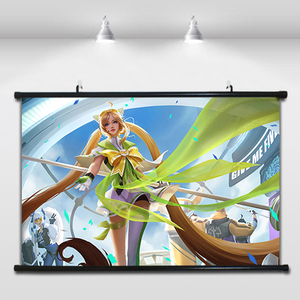 王者荣耀守护之力-大乔海报墙贴画宿舍卧室超大壁纸墙面装饰壁画