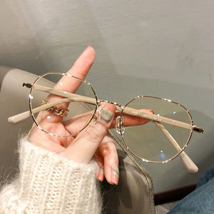 有度数近视眼镜100小框150超轻200成品300时尚650-700-750-1000度