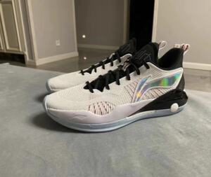 李宁篮球鞋 驭帅15代十五42减震精英低帮实战专业比赛鞋男abas007