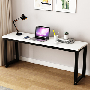 桌子长条桌家用电脑办公桌靠墙边窄桌卧室学习桌书桌长方形工作台