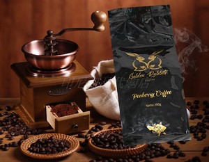 印尼巴厘岛特产金兔黄金咖啡公豆200克包邮香醇 有效期25年12月